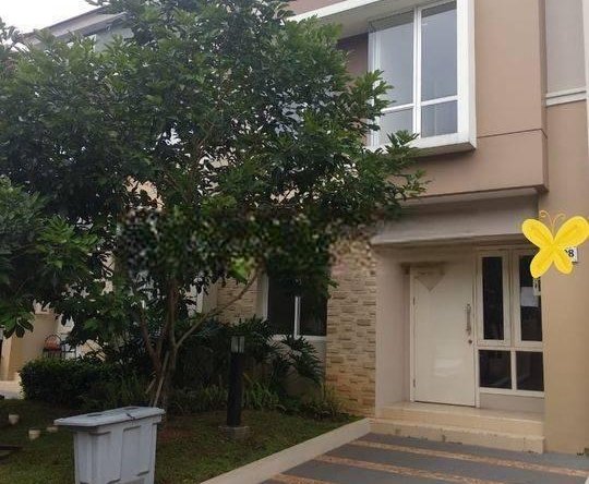 Rumah Sewa Cluster Tesla kt.3+1 Murah di Cluster Tesla gading serpong 2 Lantai Bagus Unfurnished