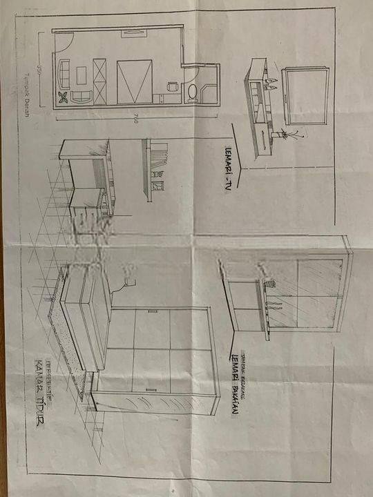 Luas Bangunan : 27 m²