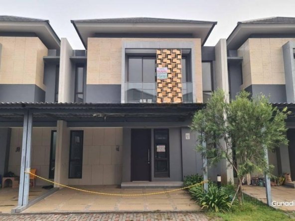 Rumah the mozia cluster aure 8x15 siap huni di BSD