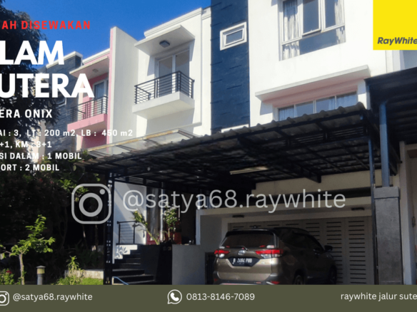 Disewa Rumah 3 Lantai di Sutera Onyx, Alam Sutera Tangerang 2 Disewa Rumah 3 Lantai di Sutera Onyx, Alam Sutera Tangerang Disewa Rumah 3 Lantai di Sutera Onyx