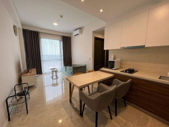 Apart Marigold Nava park, 1 br, lantai rendah, siap huni 4 Apart Marigold Nava park, 1 br, lantai rendah, siap huni Apart Marigold Nava park