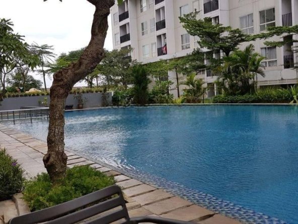 Jual Rugi Apartemen Scientia 1bedroom Gading Serpong Full Furnish