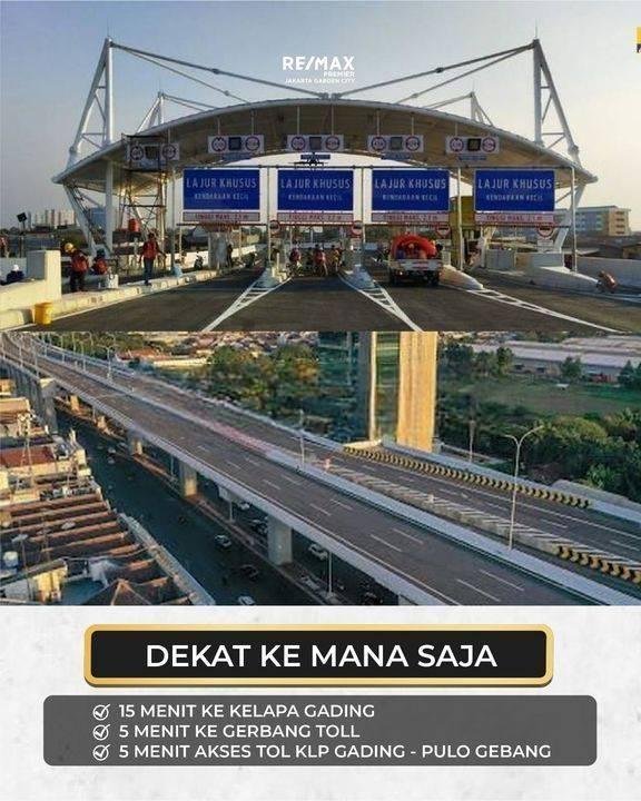 Rumah 2lt 8x15 120m Mahakam The Signature Jgc Jakarta Garden City