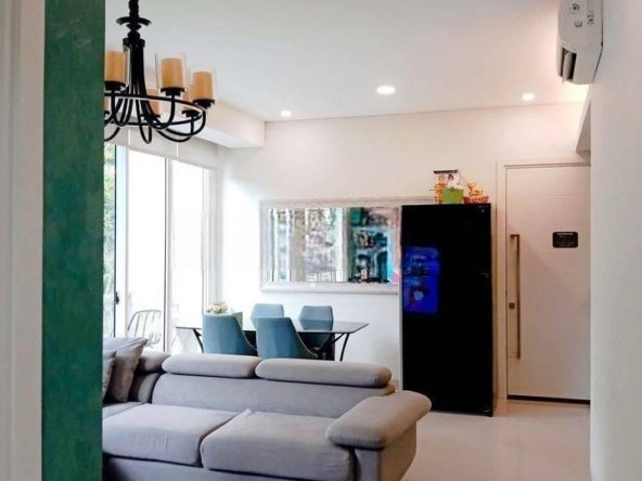 Apartemen Rainbow Spring Condovillas 2 Kamar Tidur Semi Furnished