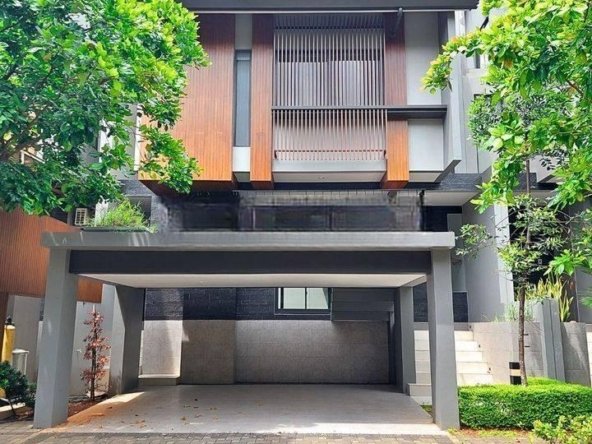 Rumah Baru Modern Tropis Caelus Residences Greenwich Park Bsd