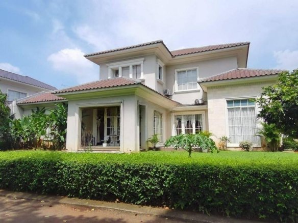 Termurah Hanya Hitung Tanah Rumah Mewah Hoek Jalan Utama Sutera Tiara Alam Sutera