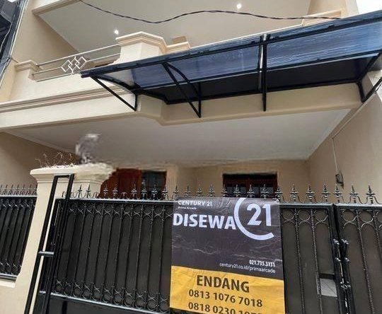 Disewakan Rumah Dua Lantai Siap Huni di Jakarta Pusat
