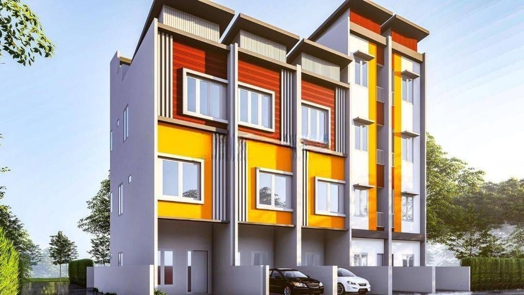 Rumah Tanjung Duren 3 Lantai SHM Timur Jalan 2 Mobil