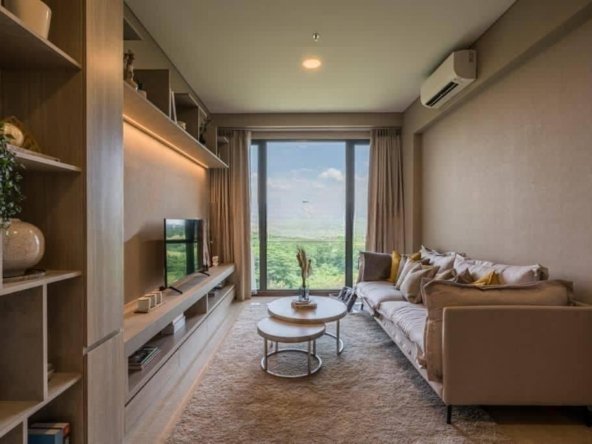 Dijual Marigold Nava Park Apartment 2 Br Furnished Bsd Tangerang