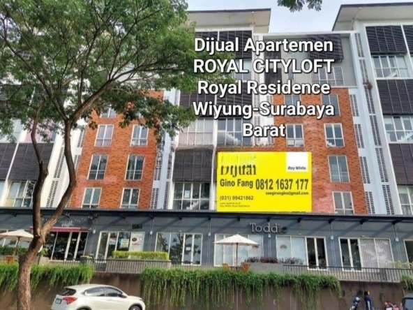 Dijual Apart Royal Cityloft Royal Residence Wiyung-Surabaya Barat