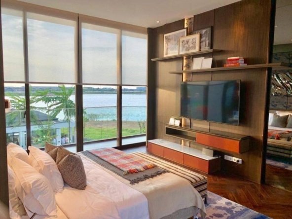 Rumah Premium Toba Lake Villas Type 200 Cluster Pinggir Danau Asya Jgc Jakarta Garden City By Astra