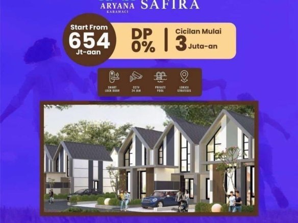 rumah 2BR, aryana Karawaci tangerang, Lippo karawaci 4 rumah 2BR, aryana Karawaci tangerang, Lippo karawaci rumah 2BR