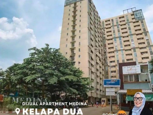 Dijual Murah Apartment Medina di Kelapa Dua Tangerang 2 BR