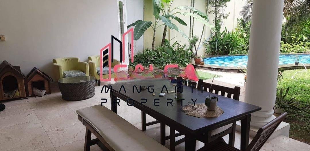 Disewakan Rumah Cantik Asri Single House Private Pool Minimalis Prime Lokasi Area Kemang Dalam Kemang Jakarta Selatan