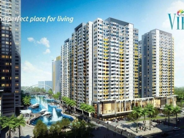 Dijual Apartment Springlake View 2 BR Hoek Tower Fresia Furnished Bagus
