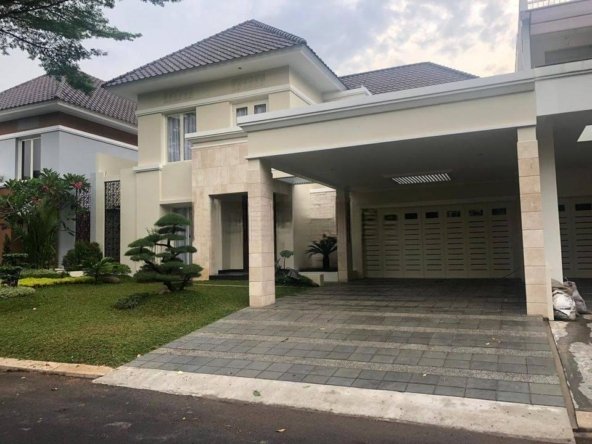 Termurah Ada Pool Rumah Depan Club House Sutera Renata Alba Alam Sutera Dekat Exit Tol