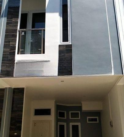 rumah 2lantai di jln pisangan baru jakarta timur dekat pintu tol layang jatinegara