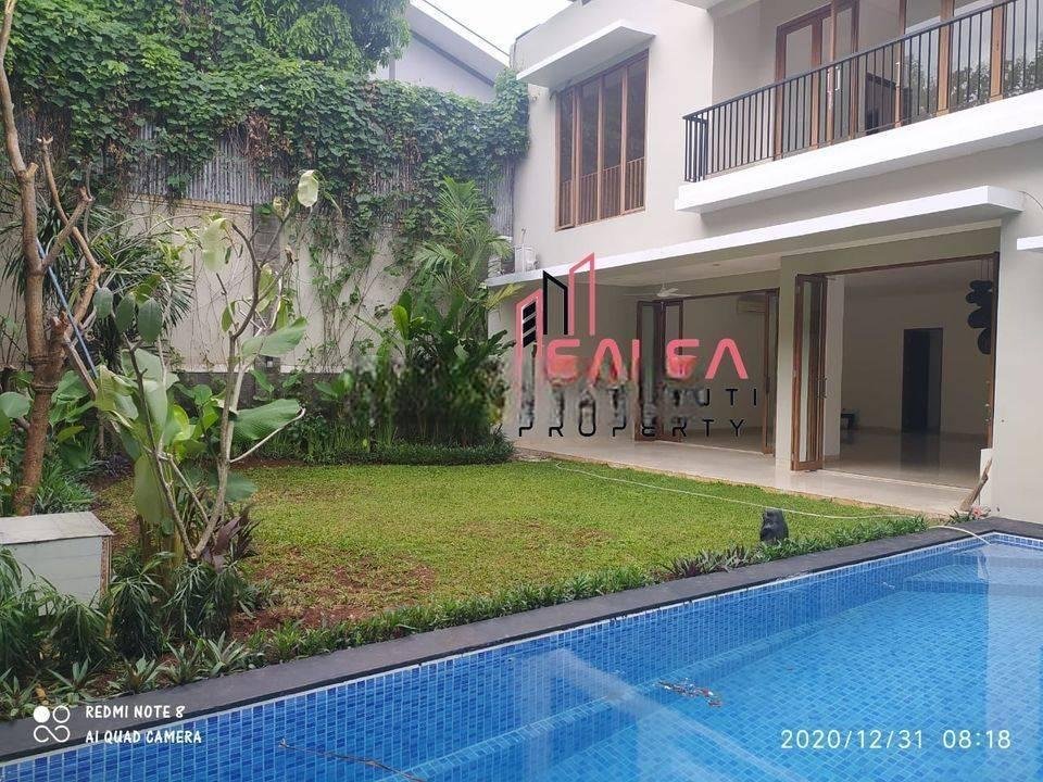 Disewakan Cepat Rumah Cantik Asri Minimalis Modern Tropical Garden Prime Lokasi Dalam Compound Atau Townhouse Bisa Furnish Atau Semi Furnished Atau Unfurnish Harga Murah Siap Huni Di Kemang Jakarta Selatan
