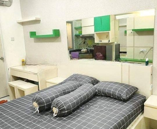 Dijual jual studio educity full furnish lantai rendah