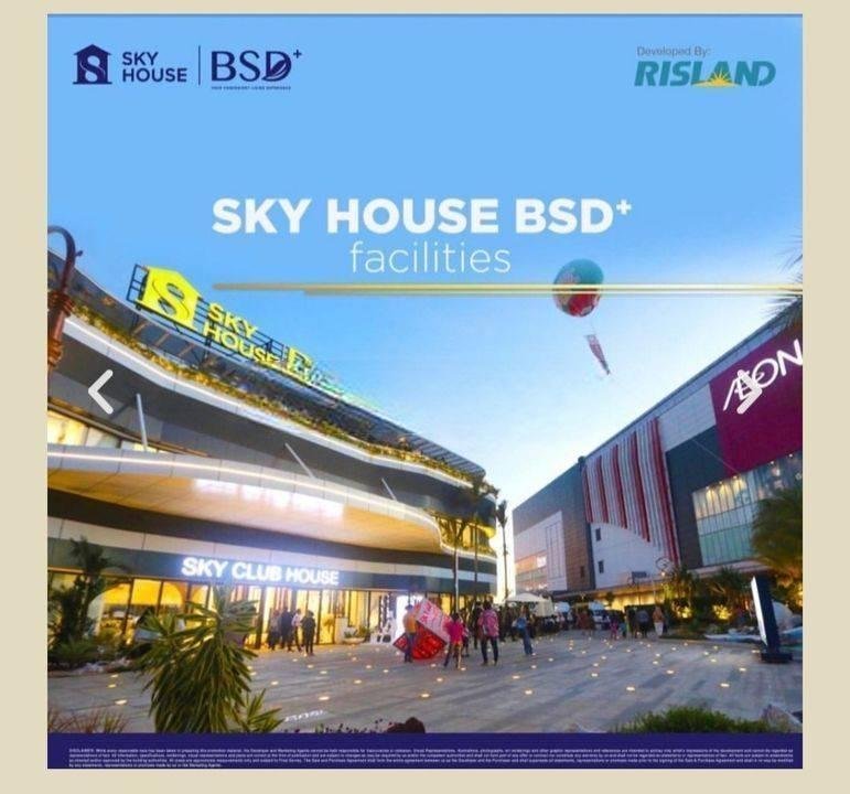 Jual Murah Type 3 BR Apartemen Sky House Bsd Tangerang