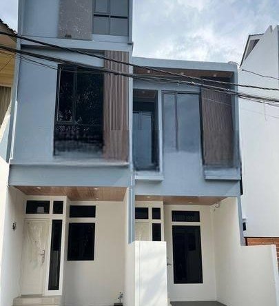 Rumah 3 Lantai Modern dengan Akses Mobil di Percetakan Negara