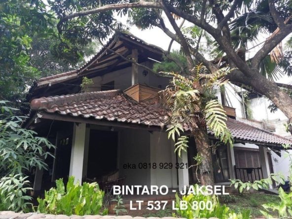 Rumah Murah di Bintaro sektor 1 Jakarta Selatan di Bintaro