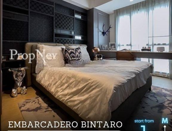 Apartemen Embarcadero Bintaro 2 BR Unfurnished Baru