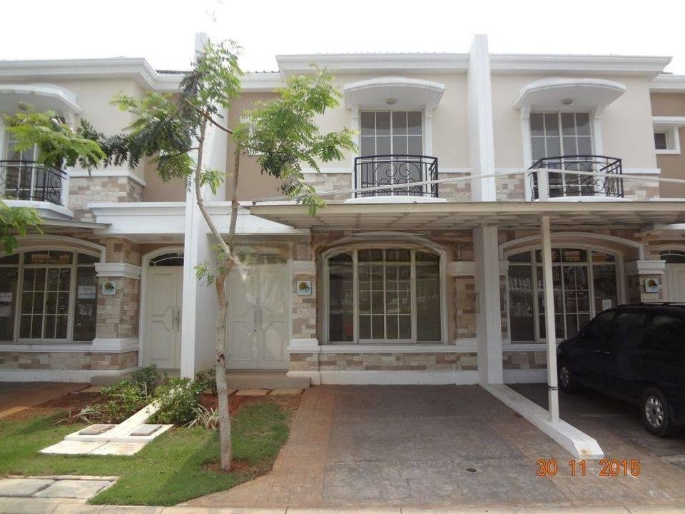 Rumah 2 Lantai Timur Laut cluster europe rapi siap huni