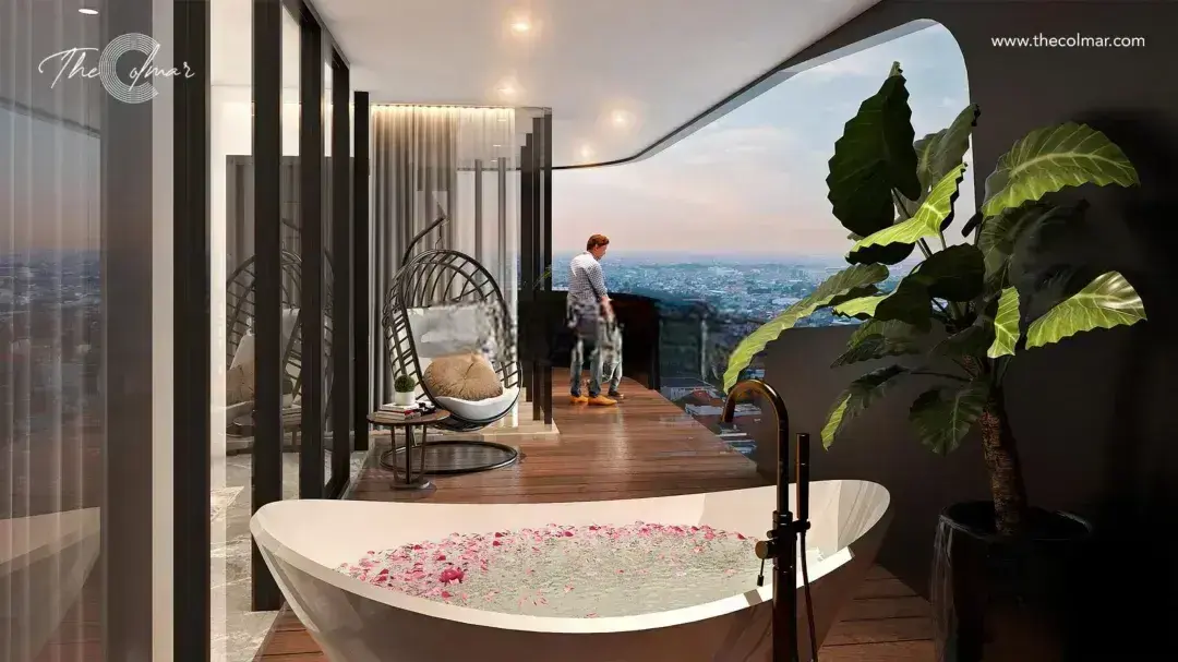 Dijual Apartemen The Colmar Dukuh Pakis 3lantai Baru Gress