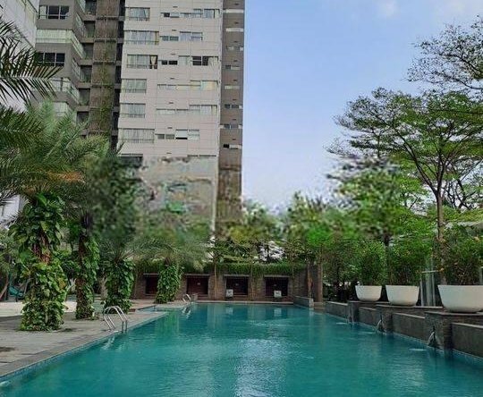 Apartemen 1 Park Residences 3 Kamar Tidur Furnished Private Lift Bagus