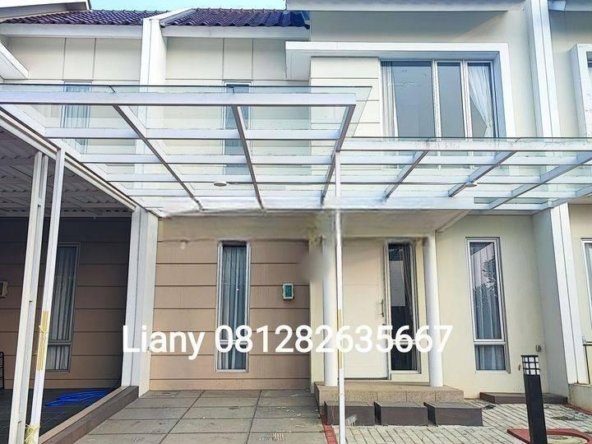 Disewakan rumah semi furnish di cluster Carillo Gading Serpong