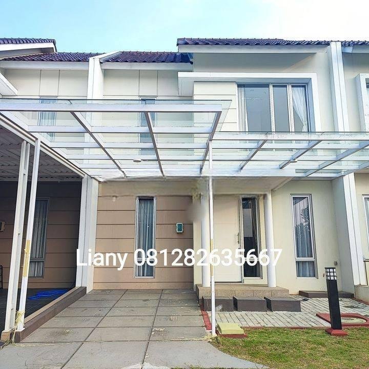 Disewakan rumah semi furnish di cluster Carillo Gading Serpong