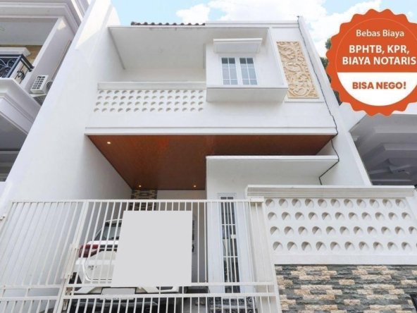 Rumah Mewah SHM 10 Menit ke Stasiun Lenteng Agung Sudah Renov Harga Nego J18460