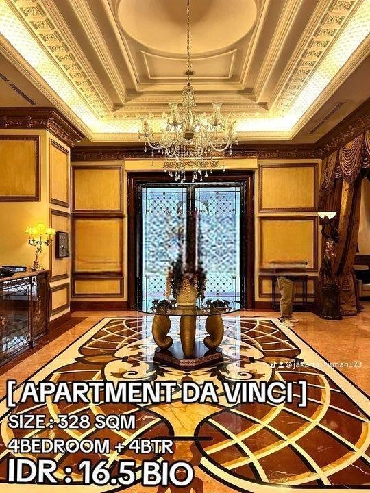 APARTEMEN DA VINCI Residence SUPER PREMIUM MEWAH