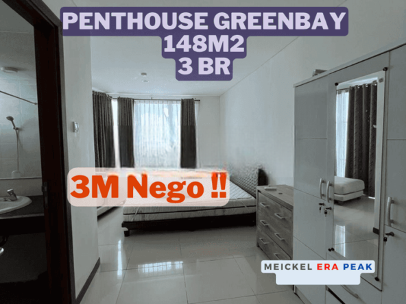 Dijual Penthouse Langka Green Bay
