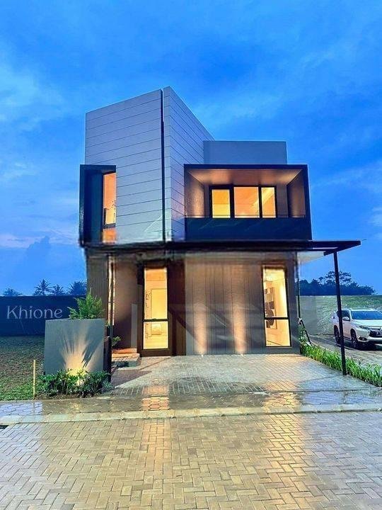 Rumah modern selangkah ke bsd dekat dengan stasiun cicayur dan tol serbaraja