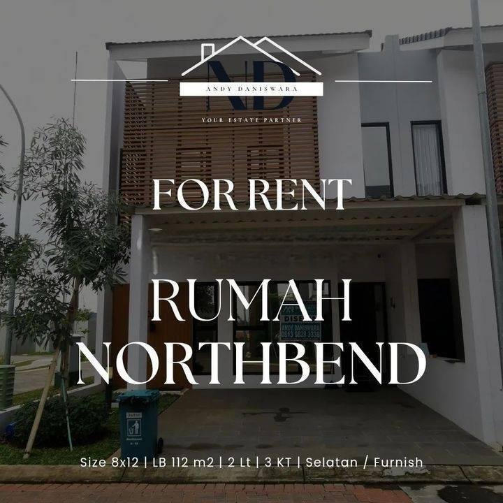 Rumah Northbend Metland 3KT Furnish & Siap Huni