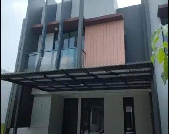 RUMAH BARU FURNISHED 4 KT ADA CANOPY di MYZA BSD - No cobroke