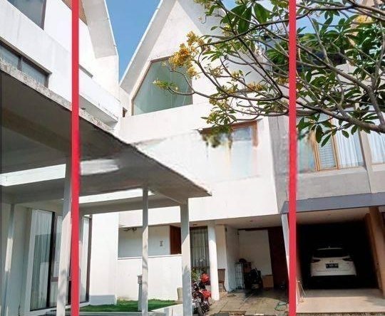 Rumah Unik 3 Lantai Di Jl Jatipadang Pasar Minggu Jakarta Selatan Lt 237m2 Cash Only