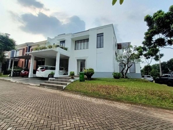 Rumah Hook Mewah Full Furnish di Discovery Bintaro Sektor 9