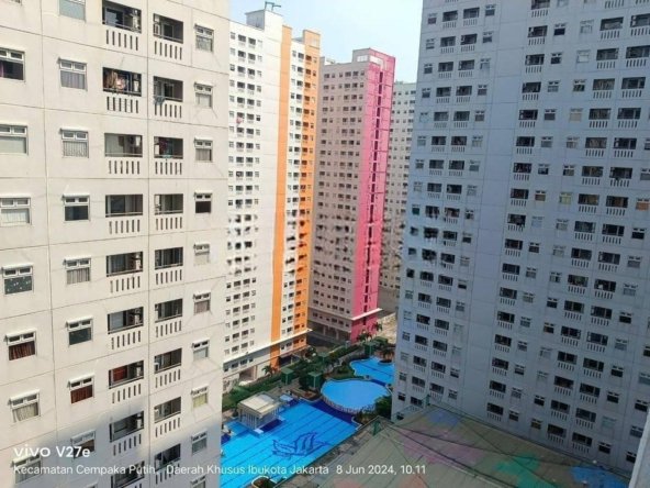 Dijual cepat Green Pramuka ...2BR...Diatas Mall... Siap huni.... Nego lsg Deal