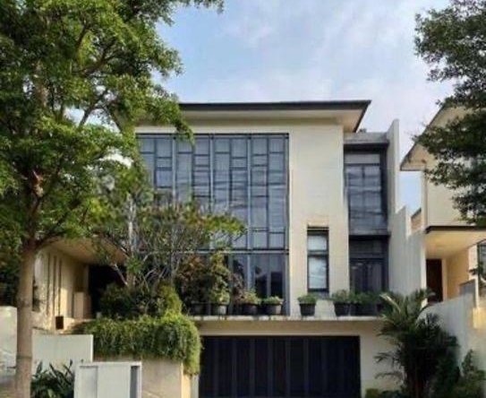 Rumah Mewah Termurah Di Navapark Rumah Lancewood Navapark Bsd 3 Lantai