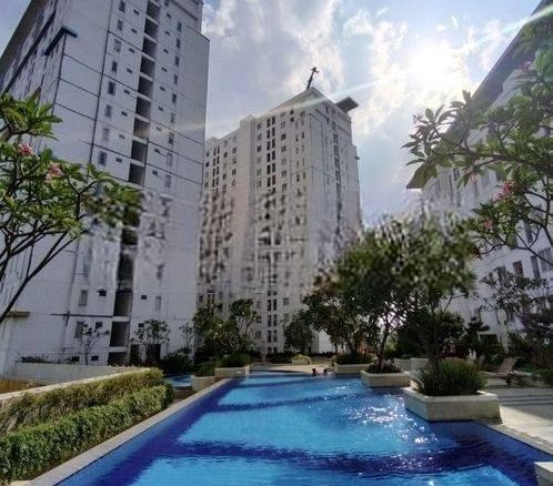 Murah 2BR tower Alamanda Apartemen Bassura City view kolam