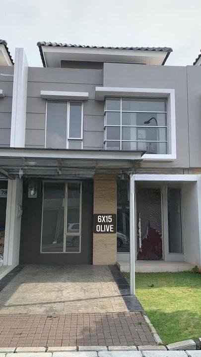 Disewa Murah Rumah Golf Island Pik 6x15 Unfurnished 1 Car Port