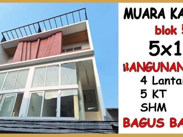 Rumah Baru Muara Karang 5x15 4 Lt