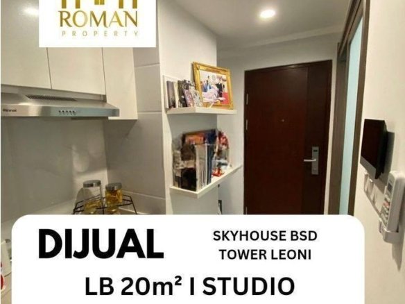 DIJUAL CEPAT Apartemen Skyhouse bsd tower Leonie studio