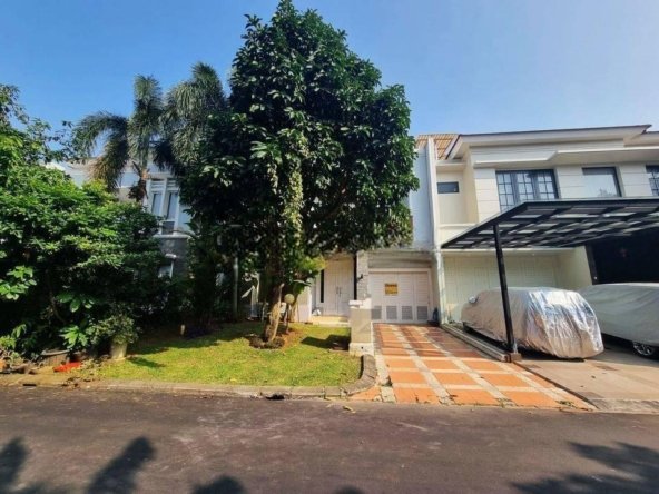 Disewakan Rumah Semi Furnished Siap Huni Di Cluster Aquamarine Area Gading Serpong
