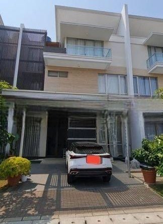 rumah golf island PIK uk 10x20m furnished