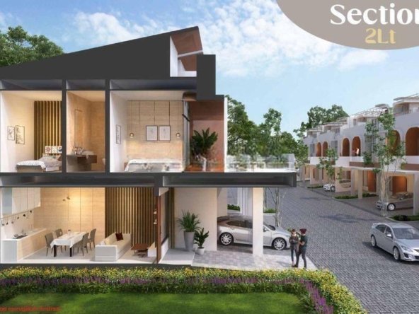 Rumah PIK 2 6x10 DISEWAKAN ada 3 AC Murah Nego