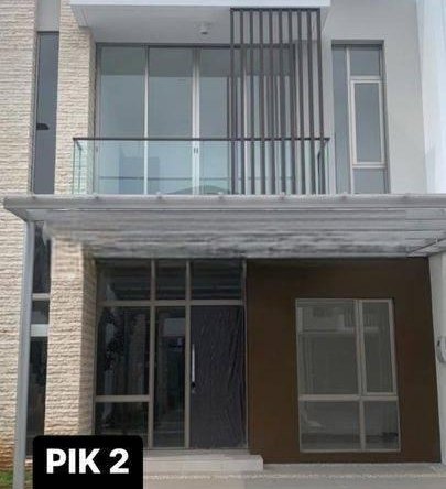 Rumah PIK 2 8x15 DISEWAKAN sudah full gordyn